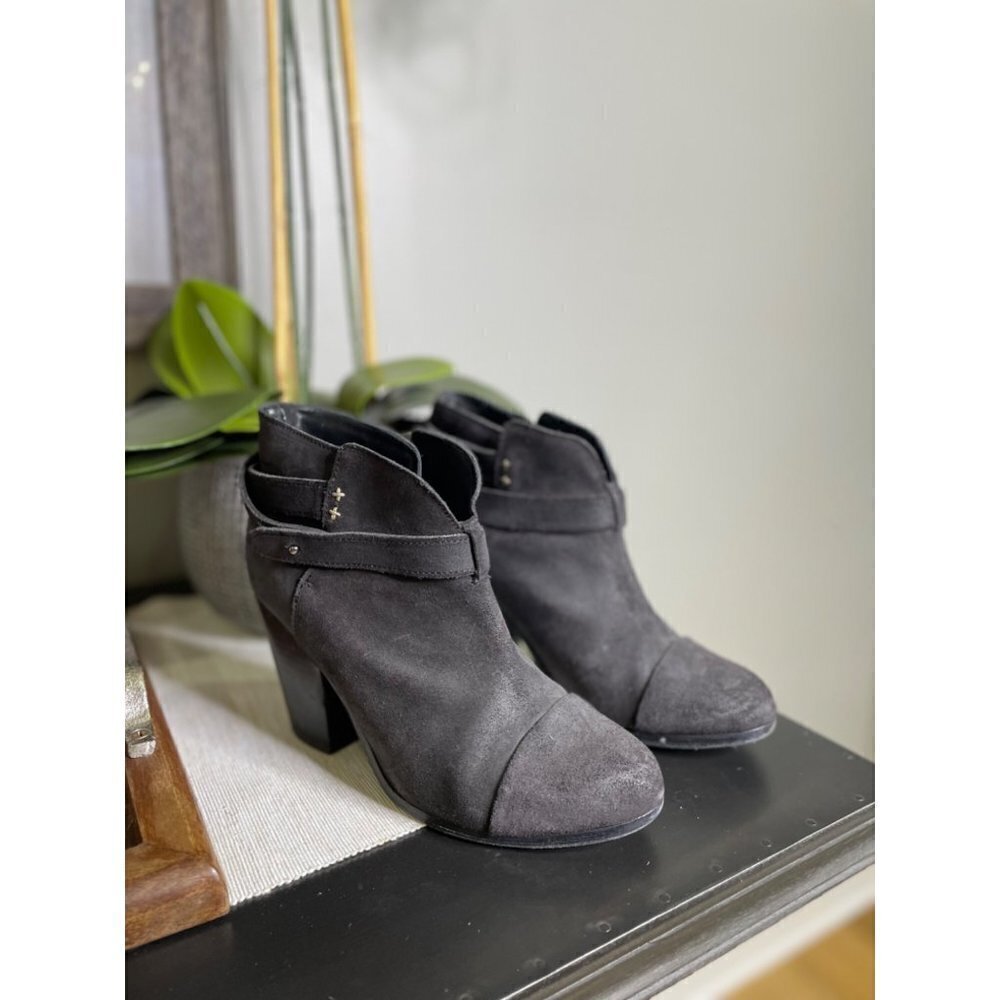 Rag & Bone Harrow Boot Asphalt Waxy Womens Size 3… - image 8
